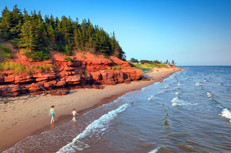 Strandspaziergang am Red Point Provincial Park