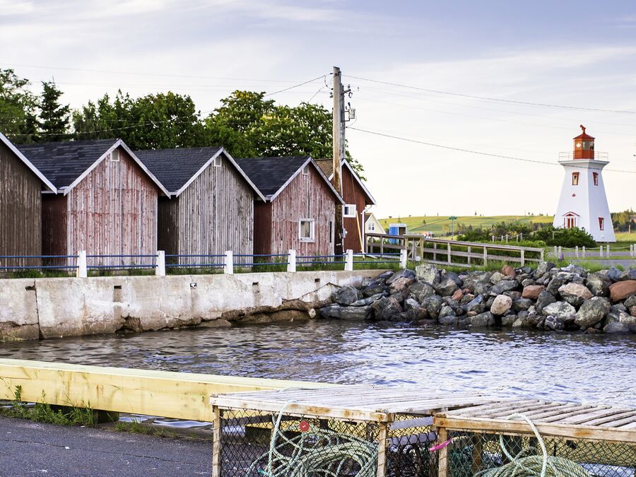 Hafen von Victoria auf der Prince Edward Island