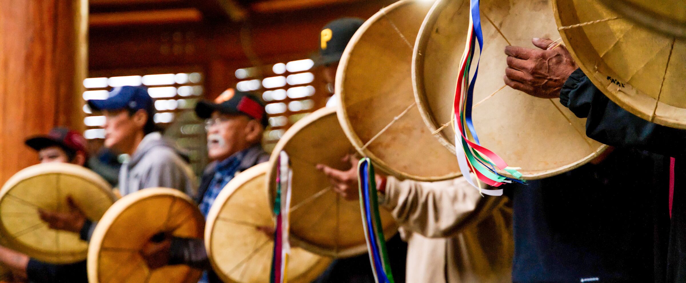 Dene Drum Dance in Fort Nelson Dene Drum Dance in Fort Nelson