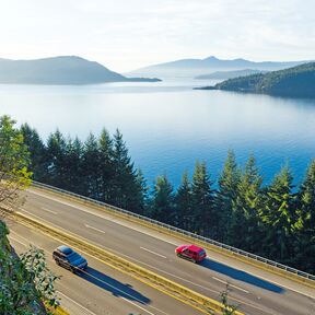 Unterwegs auf dem Sea-to-Sky Highway