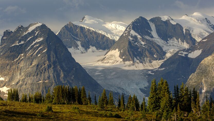Berge im Glacier National Park, British Columbia