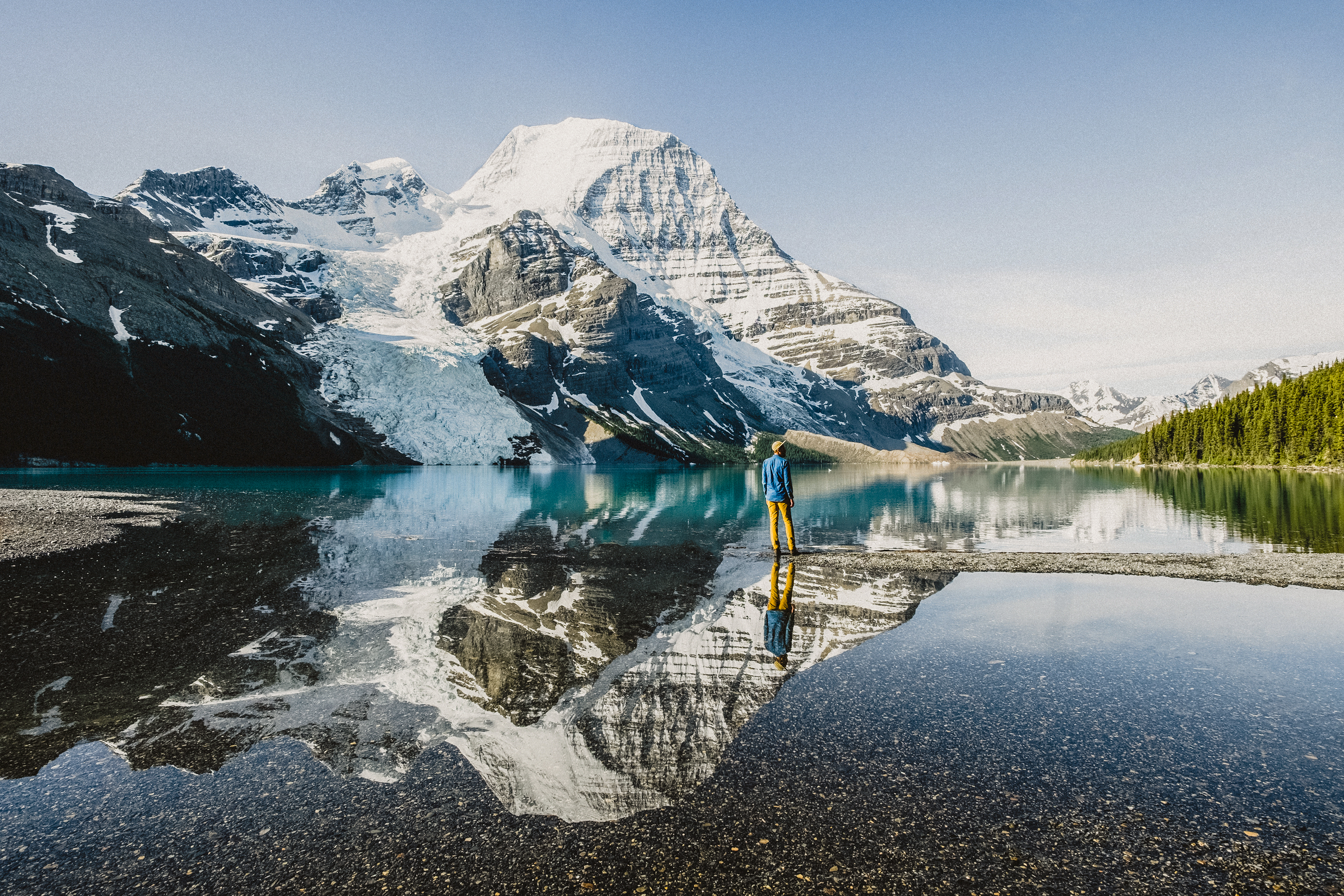 Im Mount Robson Provincial Park wandern gehen und die Natur genießen