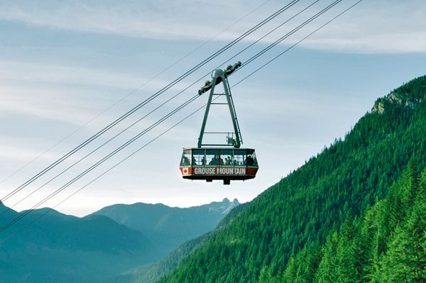 Seilbahn am Grouse Mountain