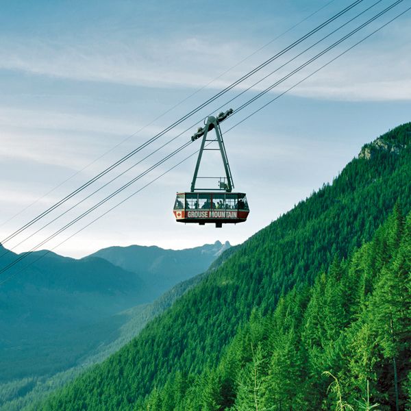 Seilbahn am Grouse Mountain