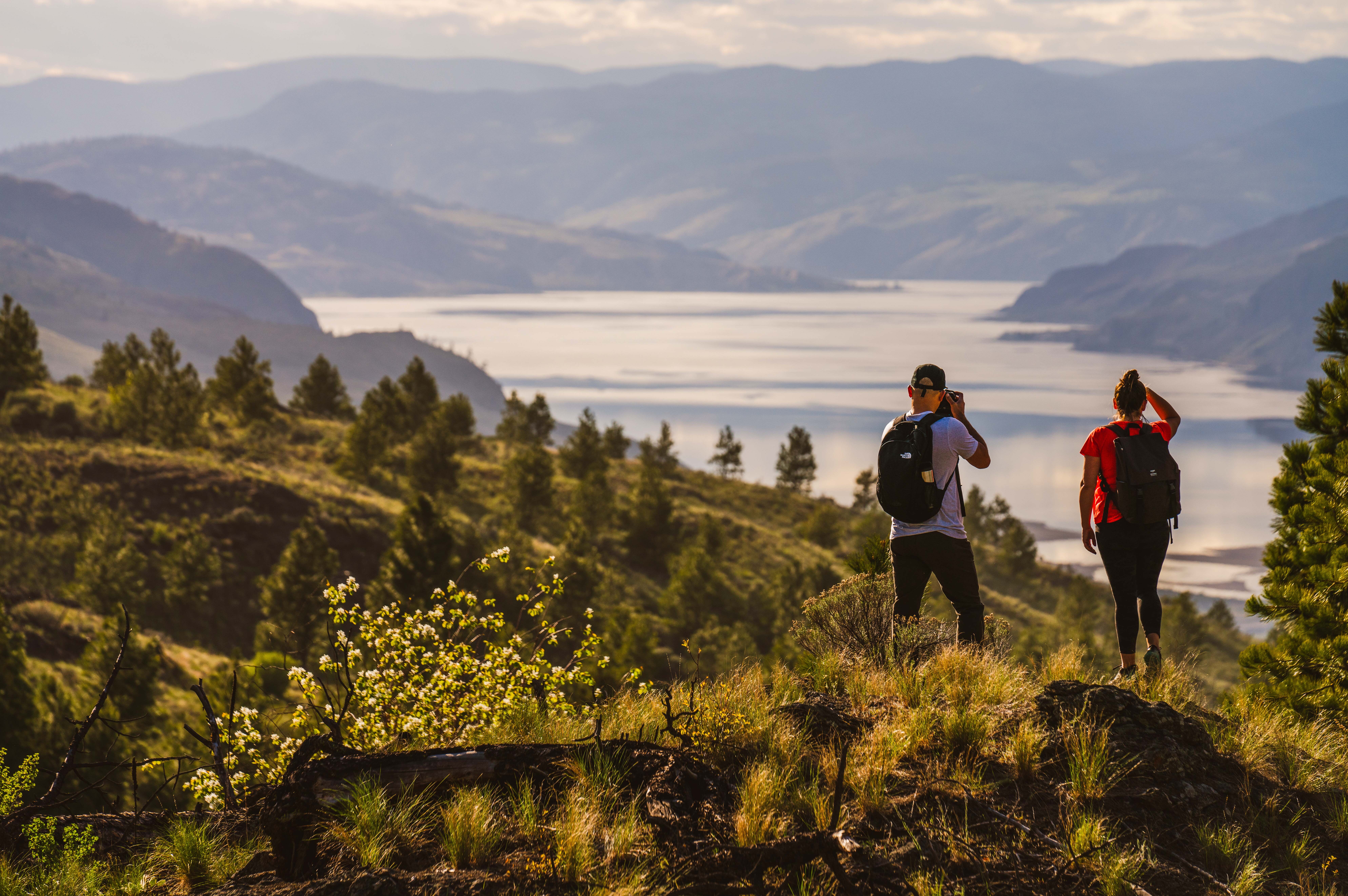 Naturvoller Cartwright Park in Kamloops in Kanada