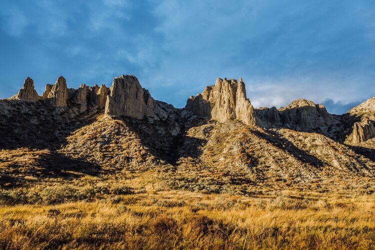 Beeindruckende Hoodoos in Kamloops in Kanada