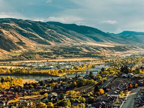 Blick auf Kamloops
