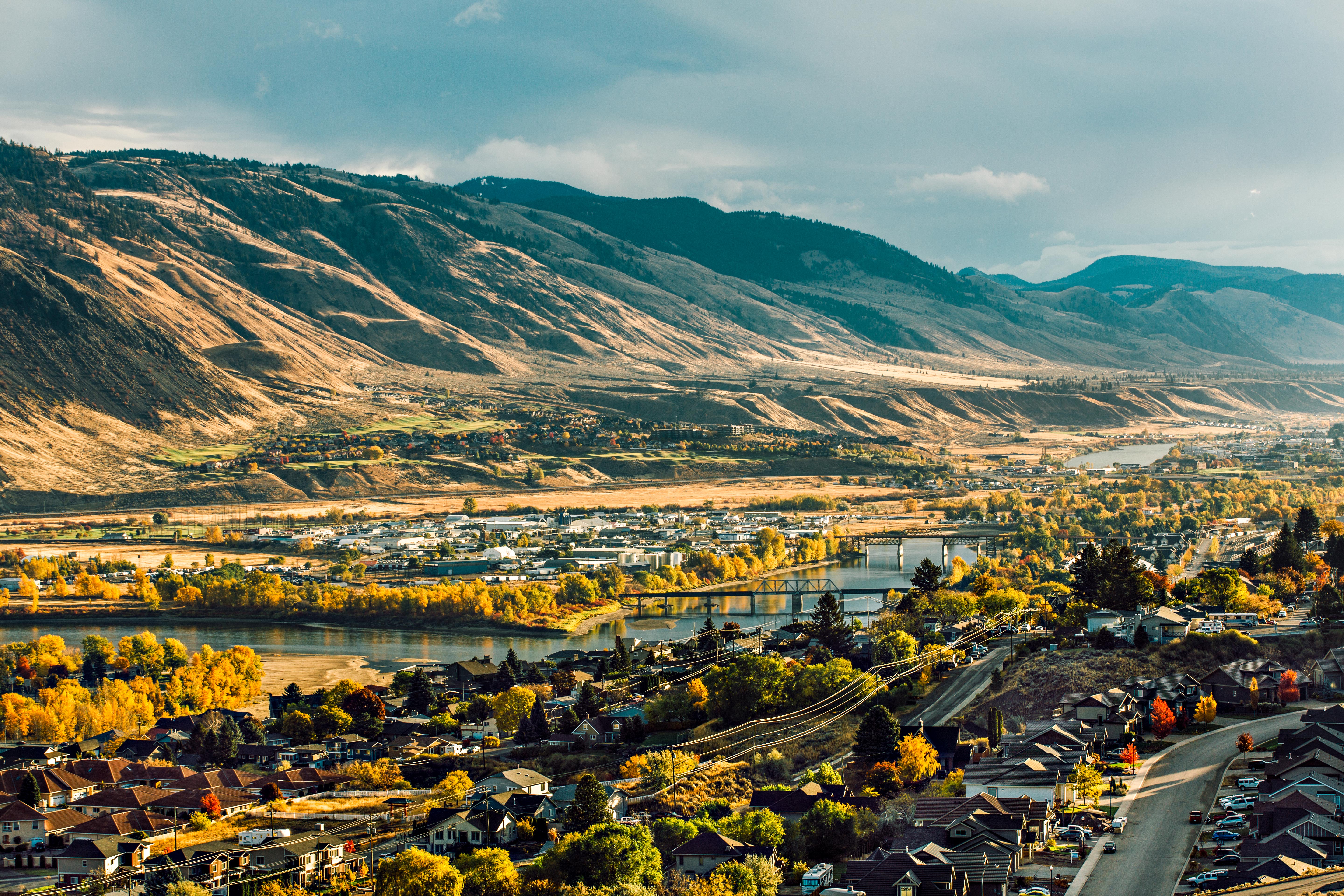 Blick auf Kamloops
