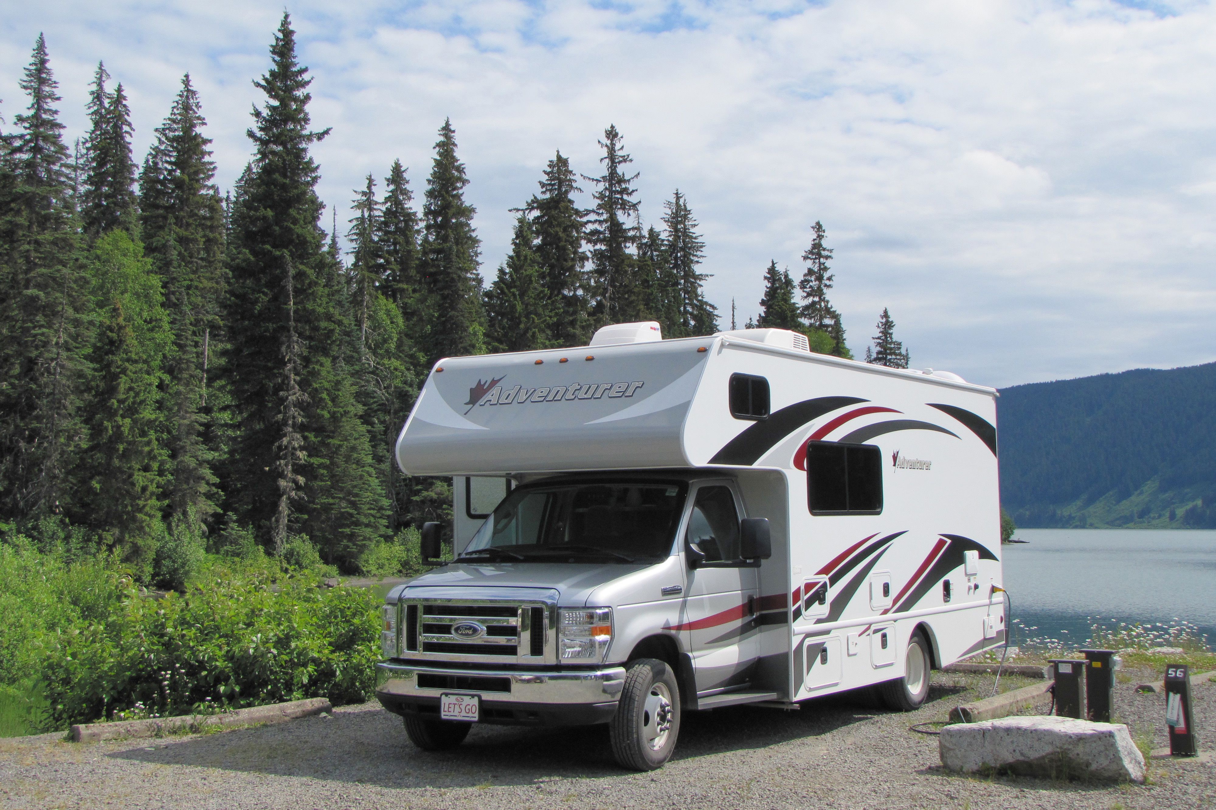 Campingplatz am Meziadin Lake, Kitimat-Stikine District, British Columbia