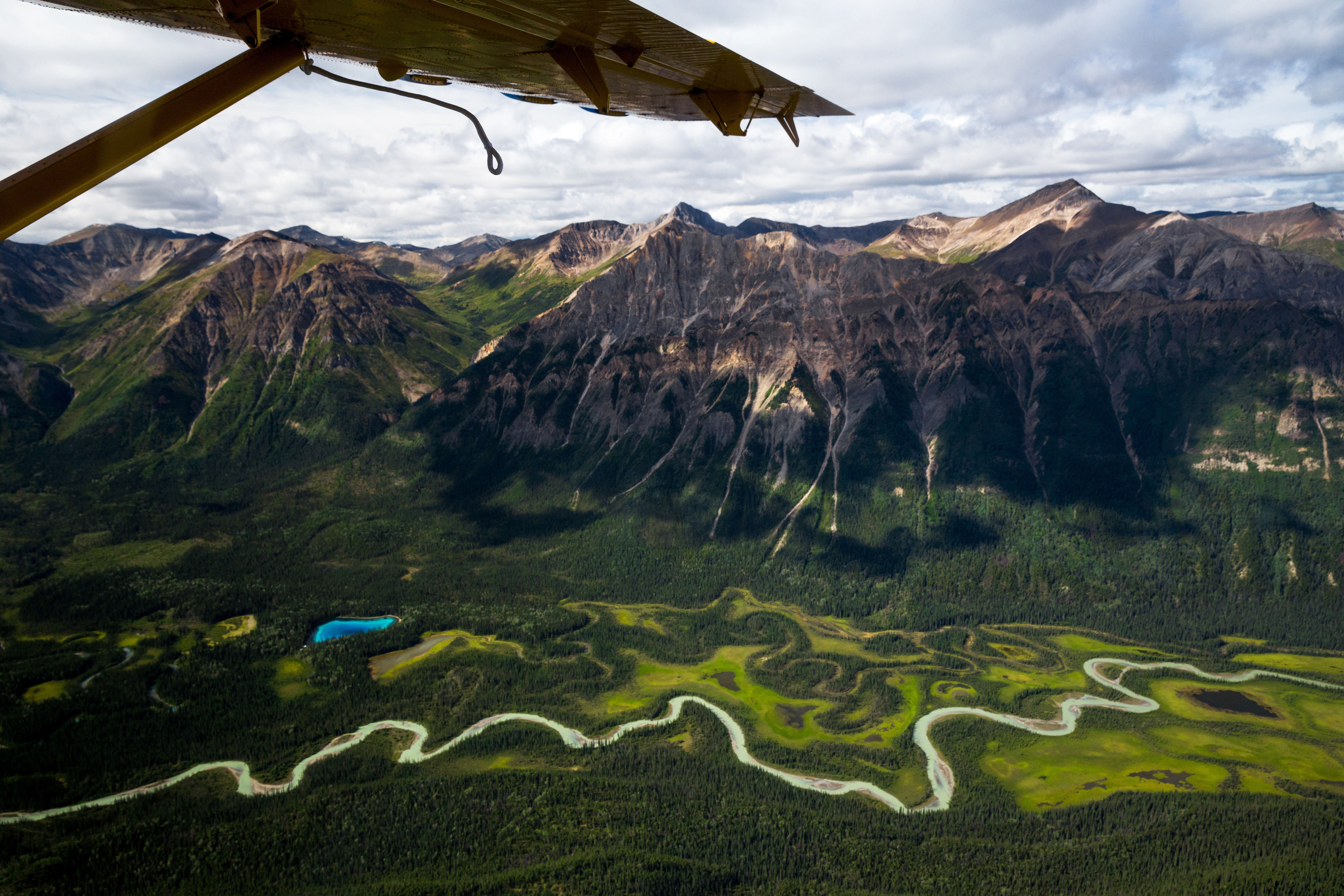 Spektakuläre Aussicht auf den Dune Za Keyih Park