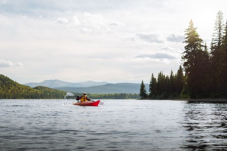 Paddelspaß auf dem Gwillim Lake