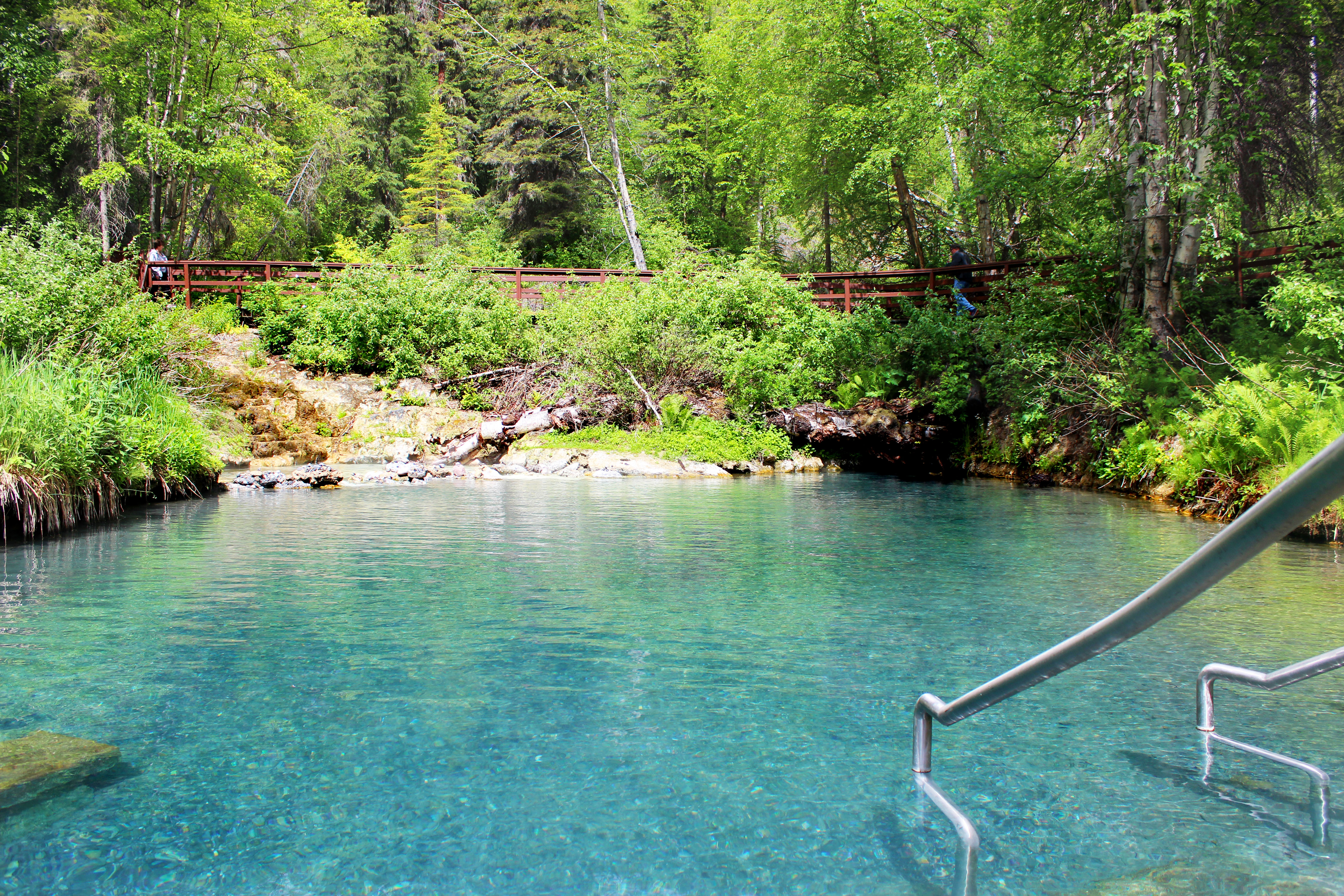 Liard River Hot Springs Provincial Park in British-Columbia
