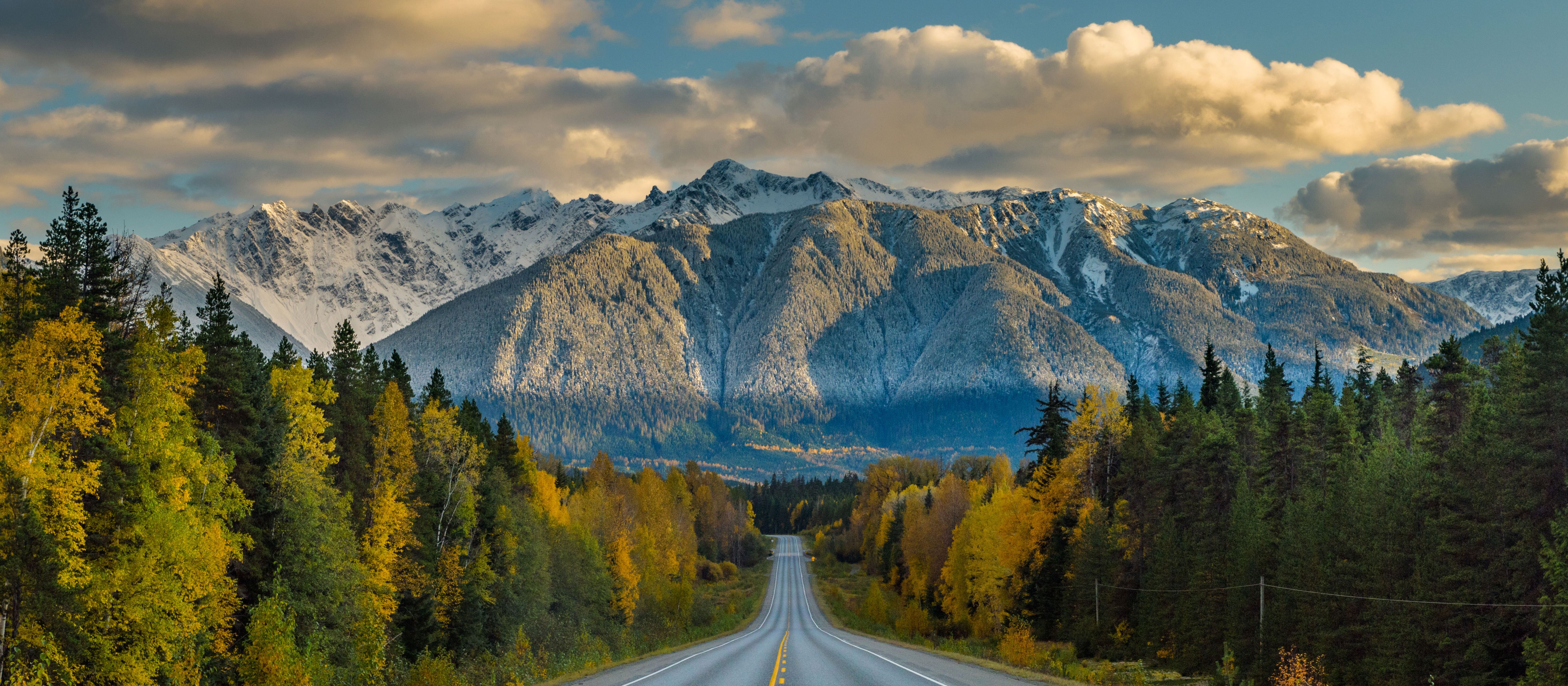 Unglaubliche Aussicht entlang des Highways