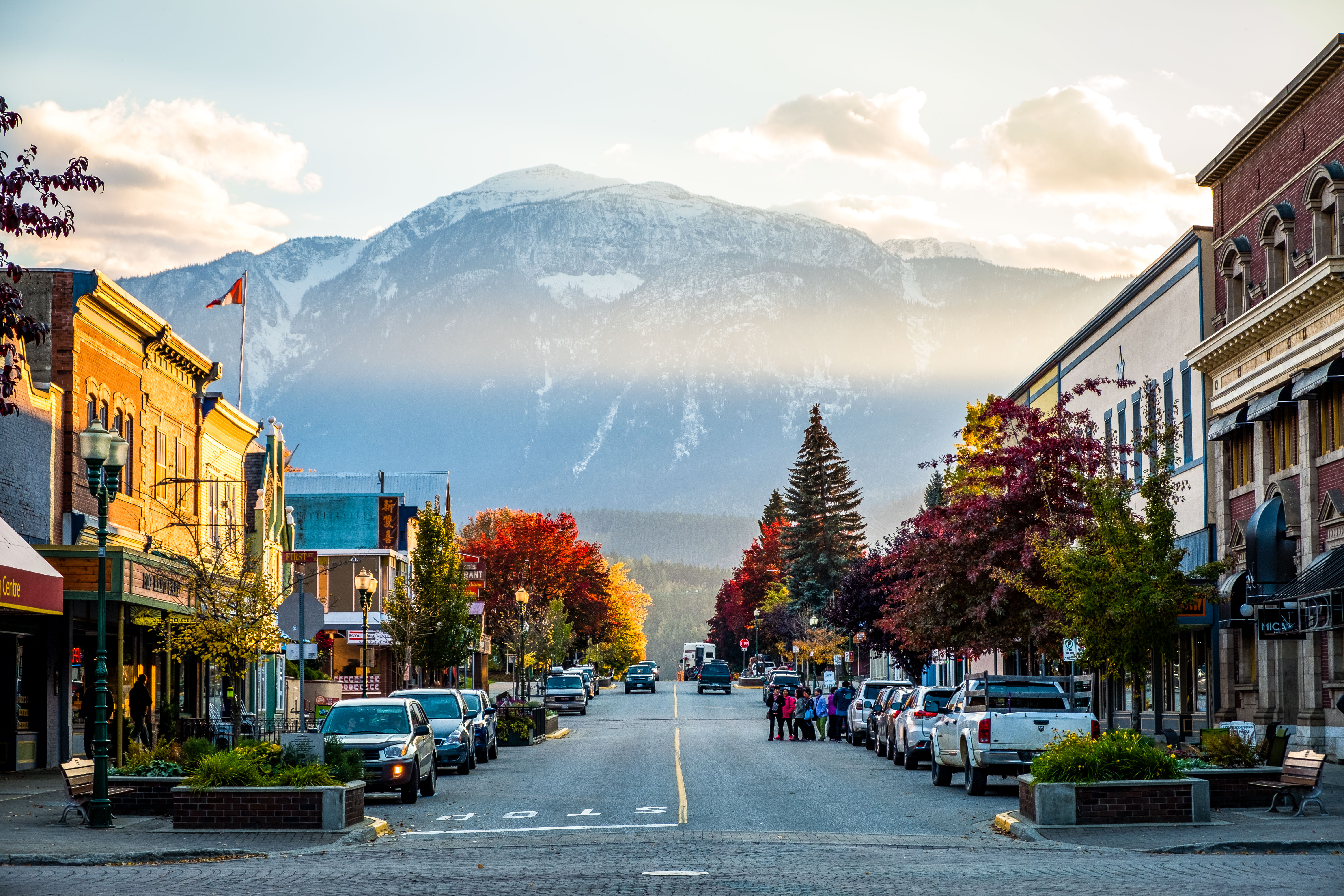 Bergblick in Revelstoke