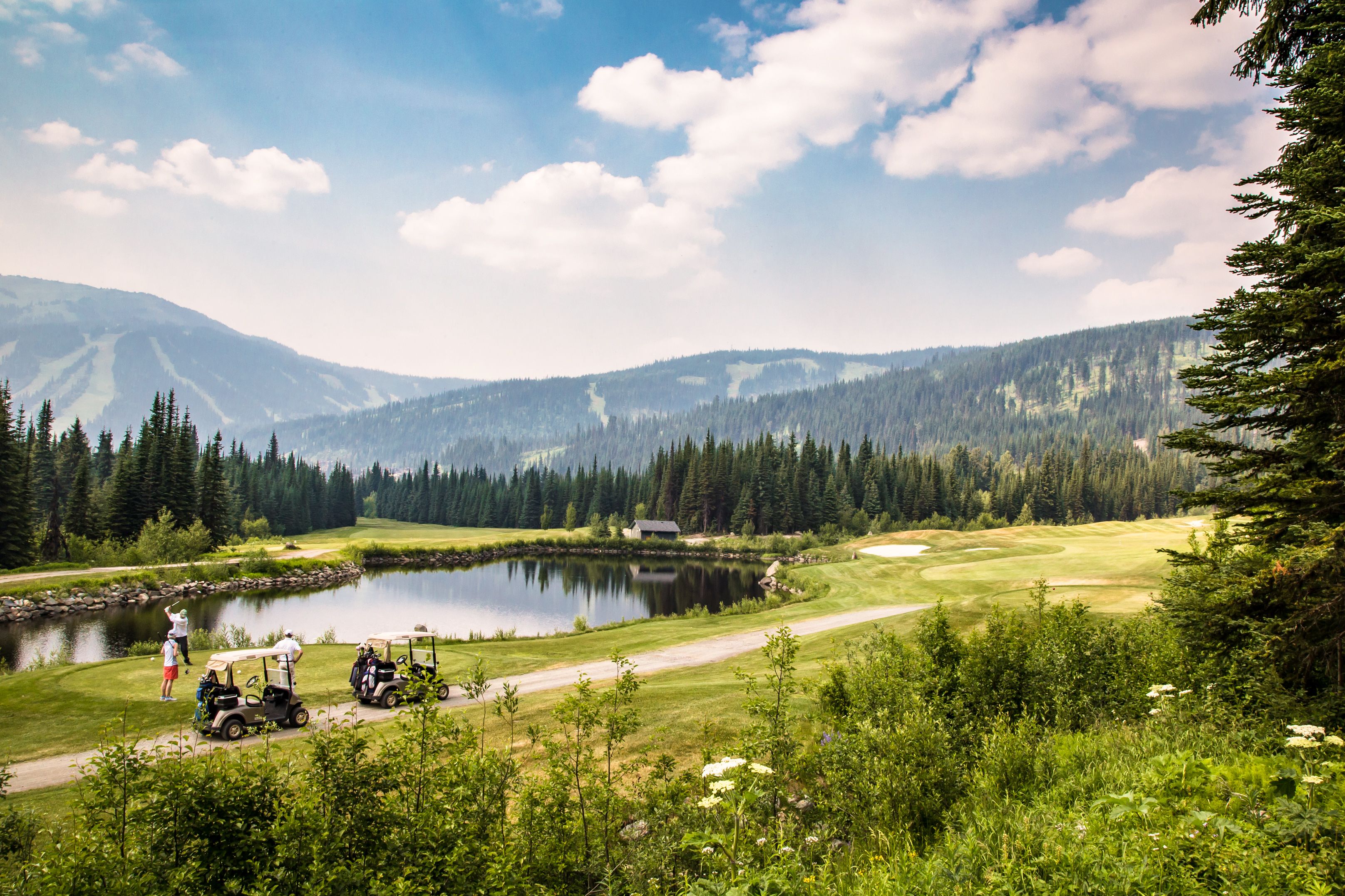 Golf spielen im Sun Peaks Resort in Sun Peaks