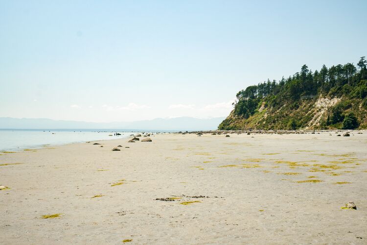 Die Sunshine Coast nahe Vancouver - bekannt fÃ¼r ihre langen SanstrÃ¤nde