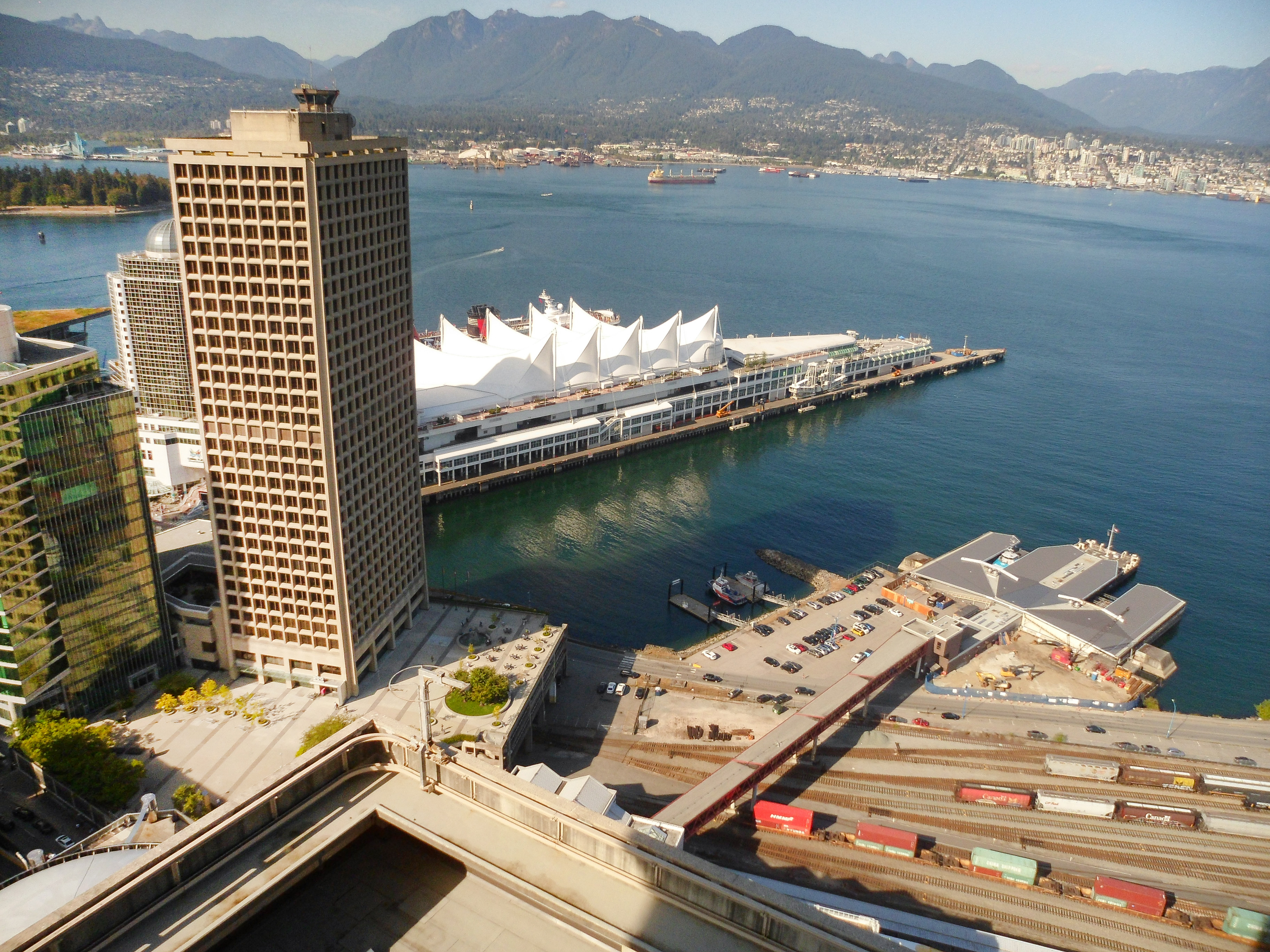 Vom Vancouver Lookout aus Vancouver aus einer besonderen Perspektive genieÃŸen