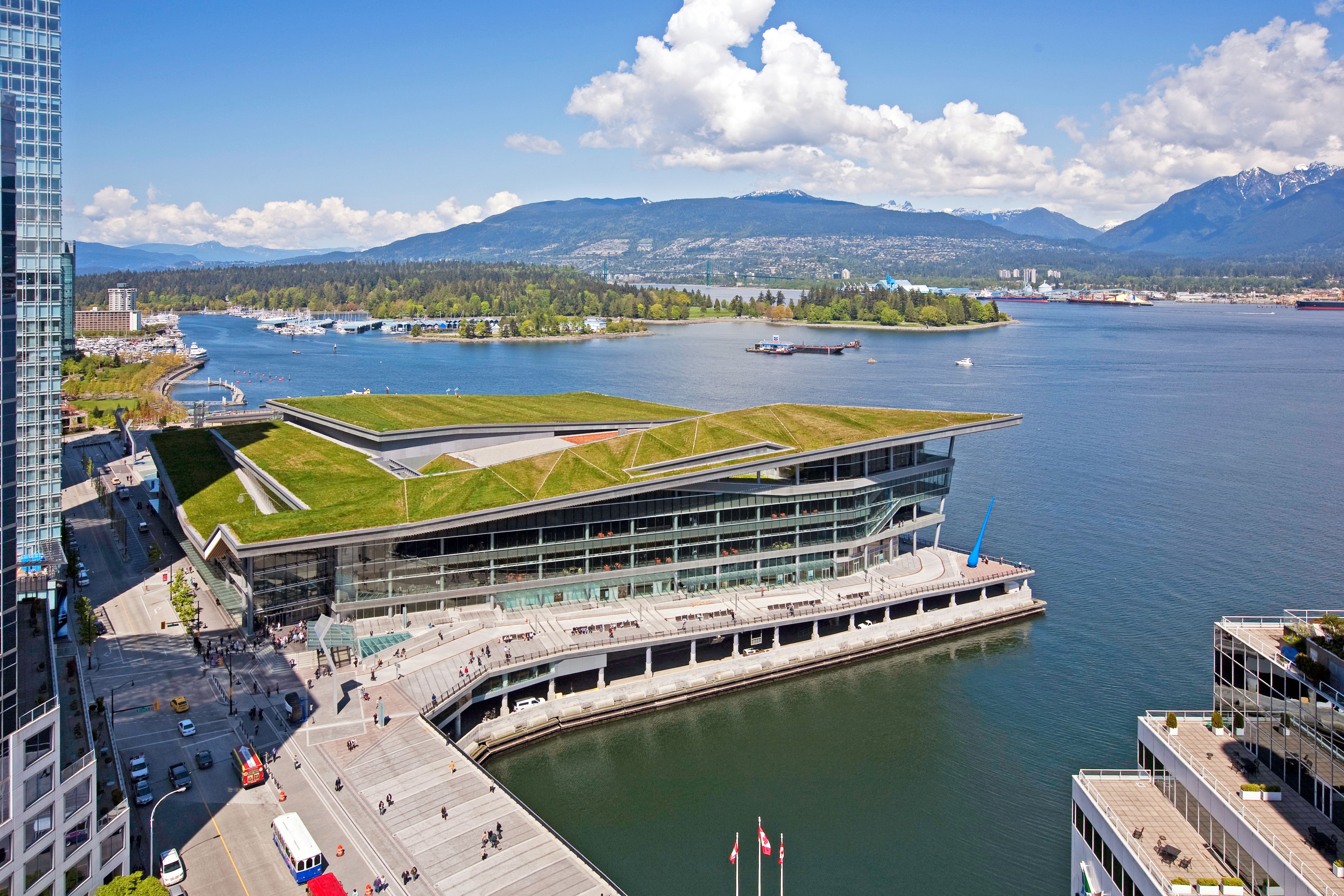 Canada Place vom Fairmont Waterfront aus gesehen