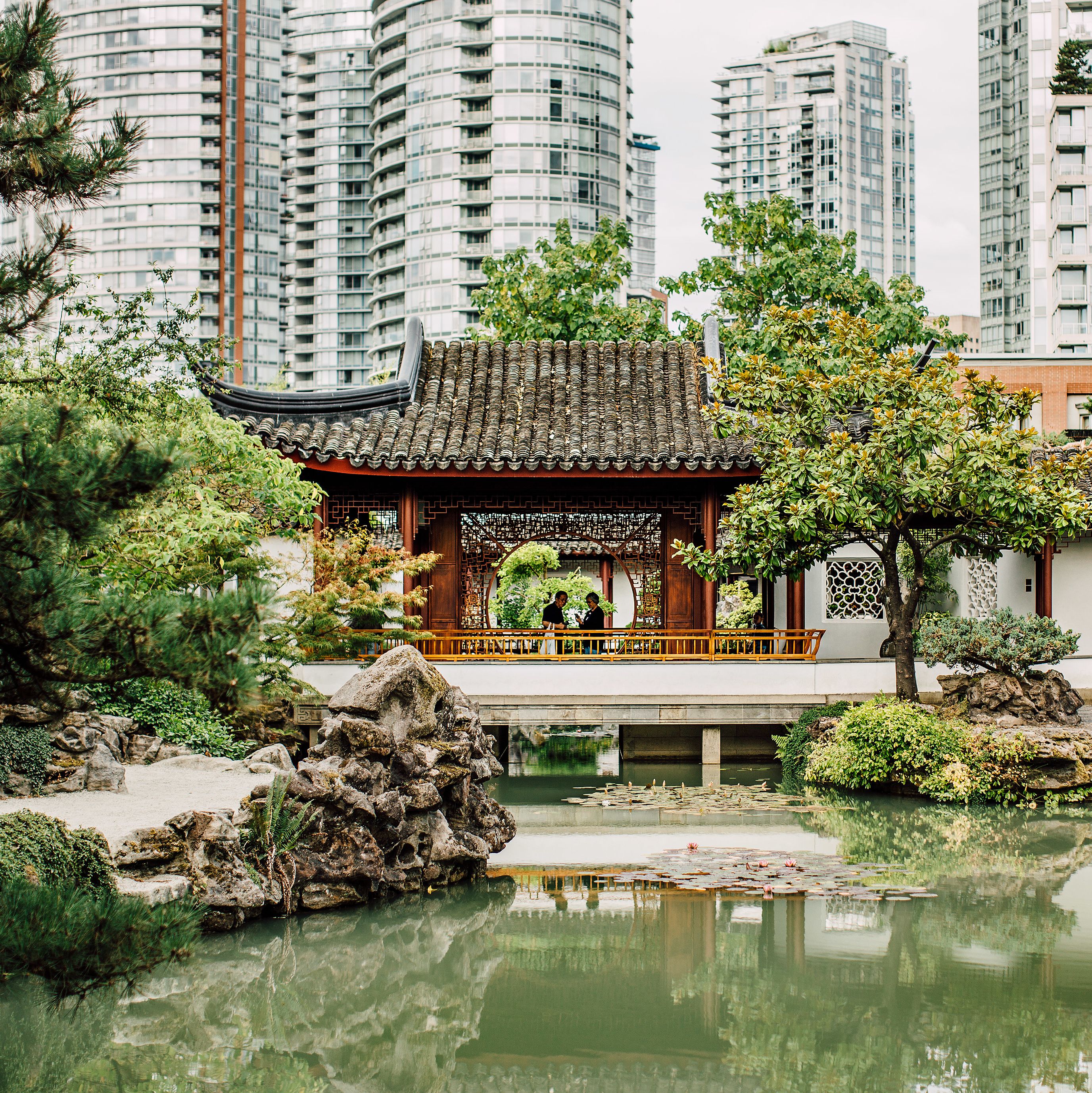 Asiatische Architektur in Chinatown, Vancouver