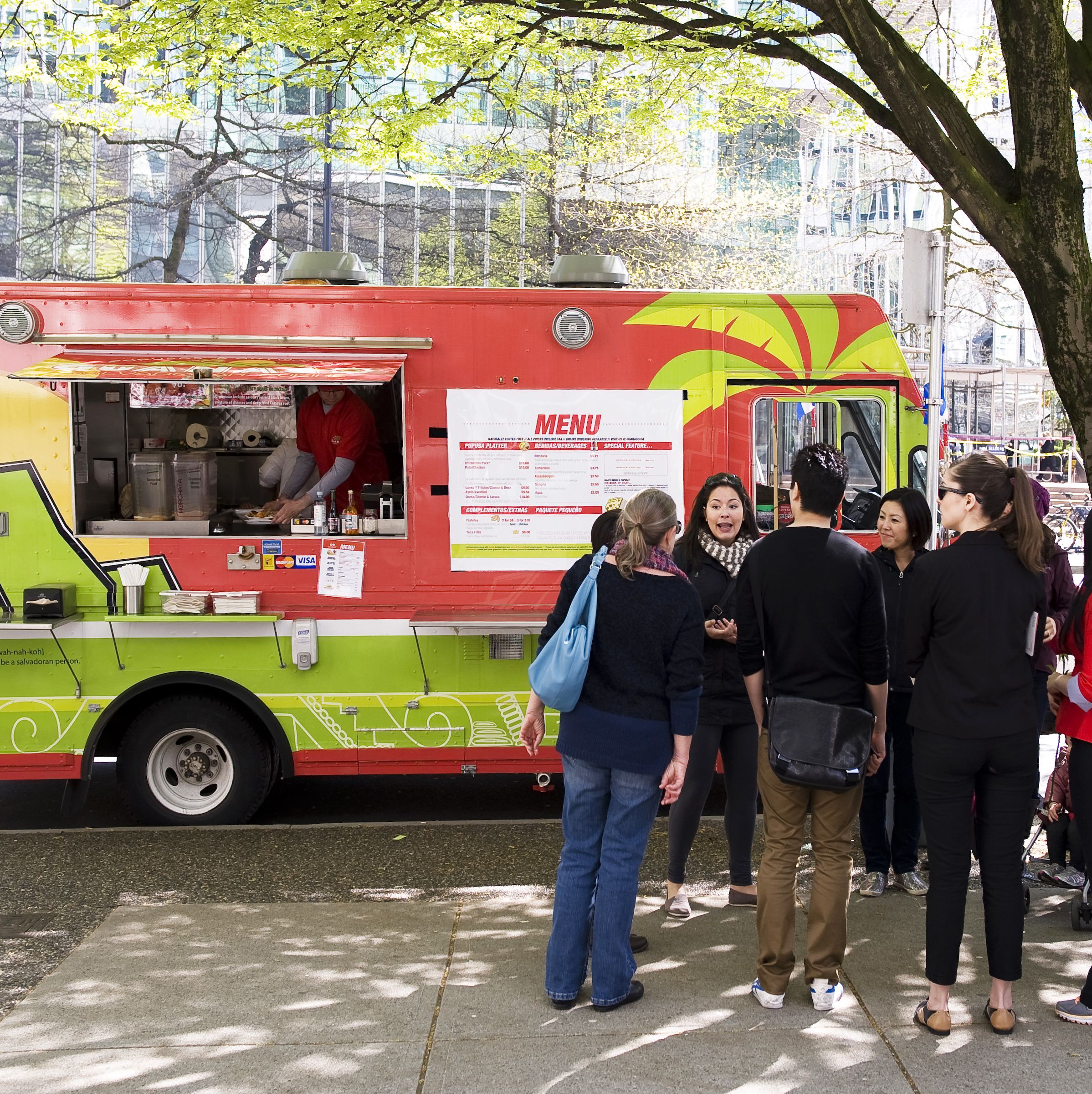 Foodie Tours beim Food Truck in Vancouver, British Columbia