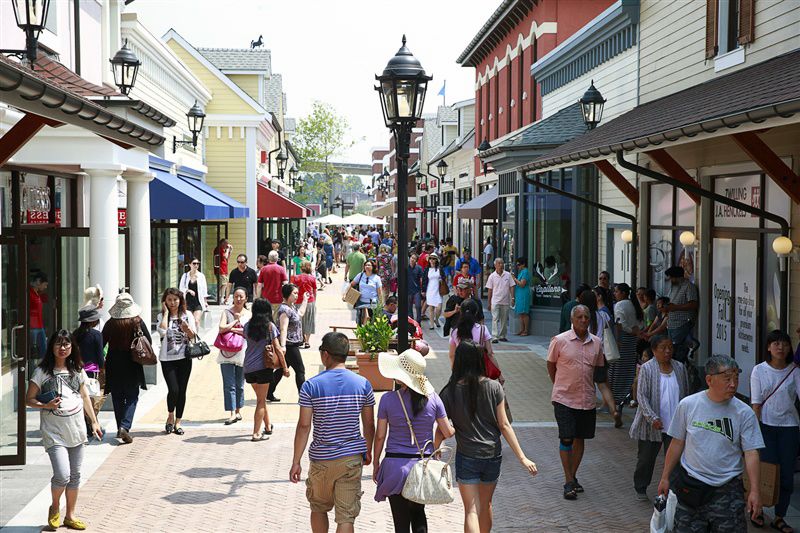 McArthur Glen Designer Outlet Vancouver, FuÃŸgÃ¤ngerzone