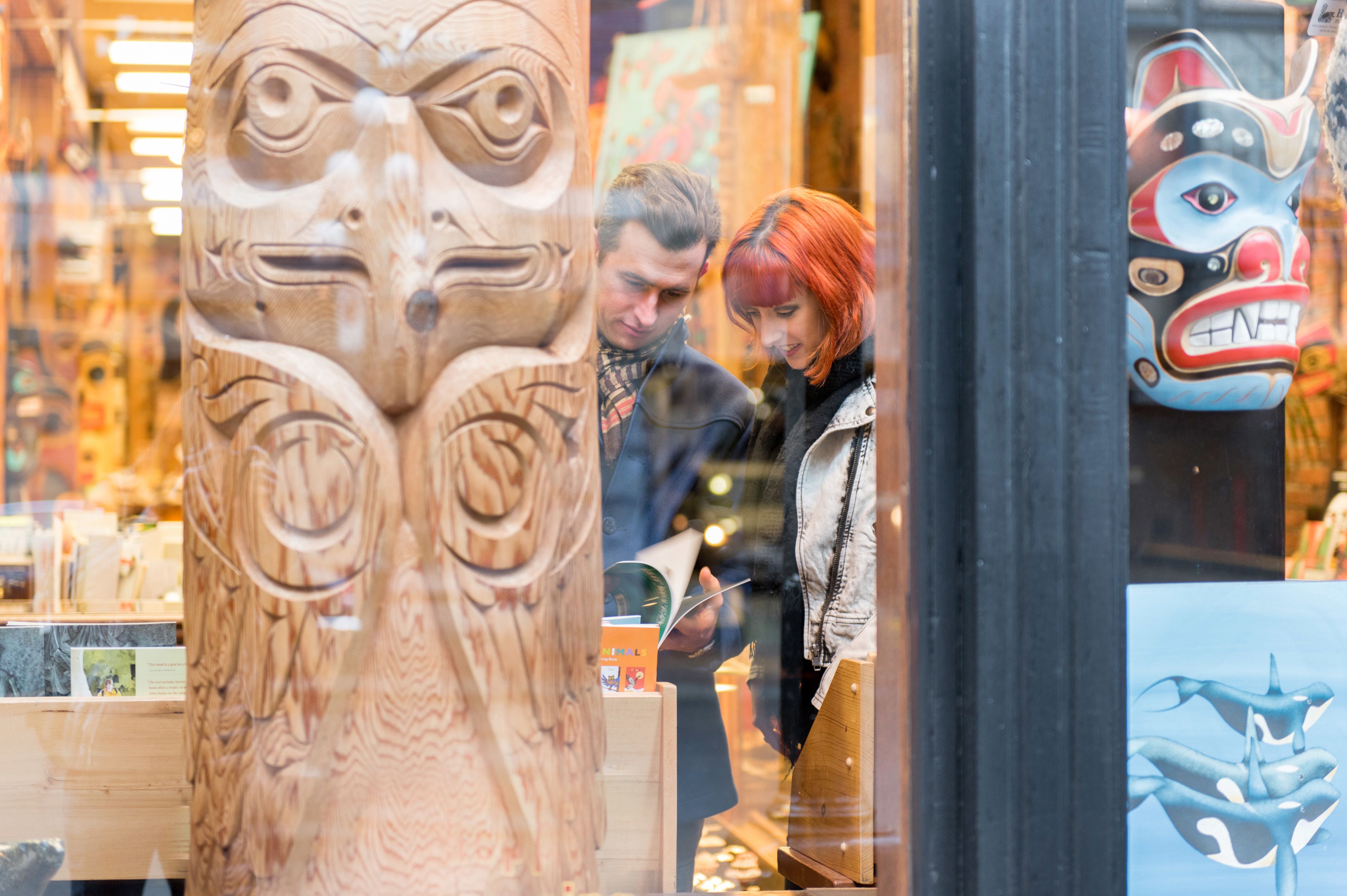 Shopping in Gastown, Vancouver