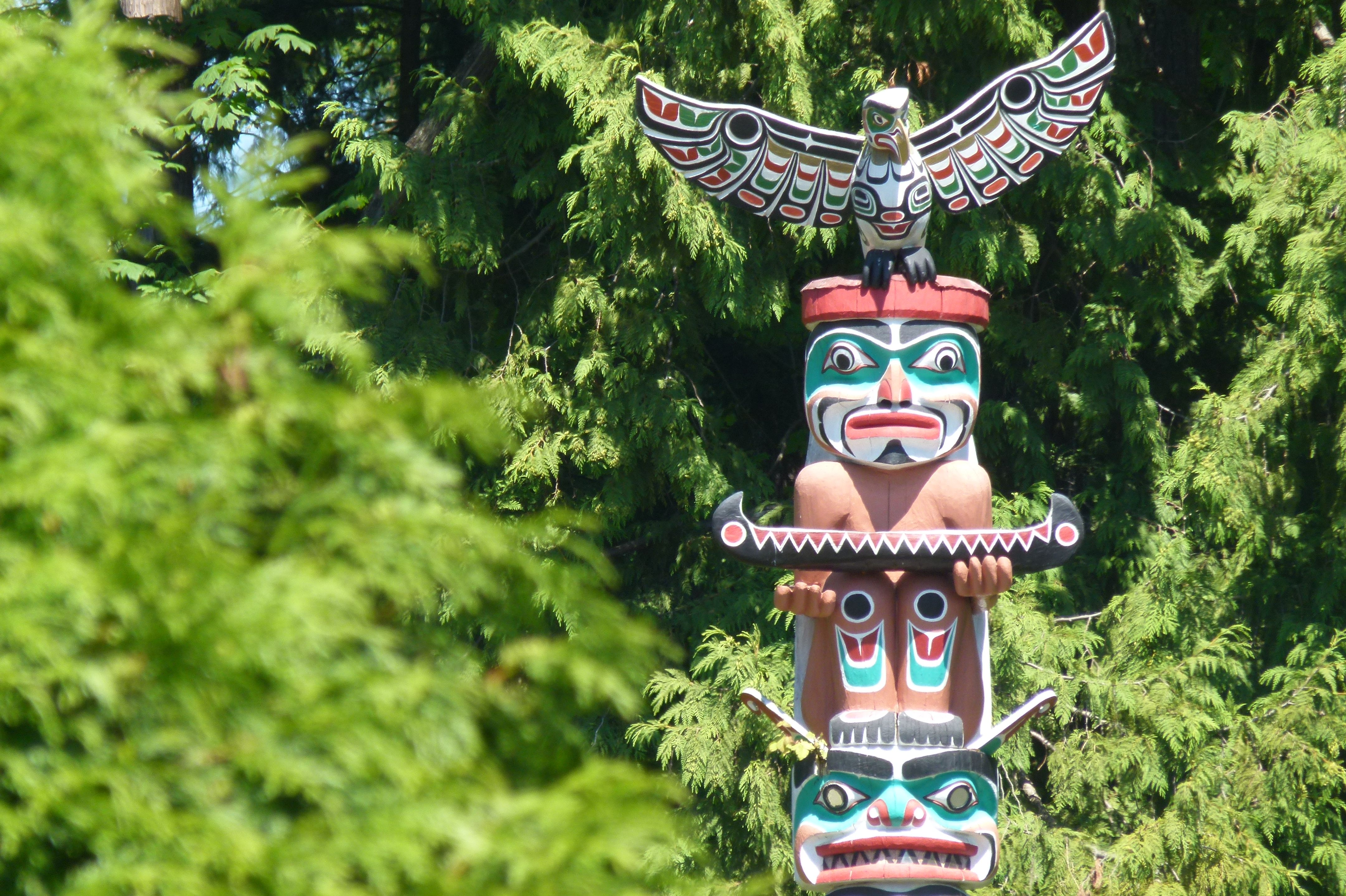 Vancouver, Stanley Park, Totem Poles