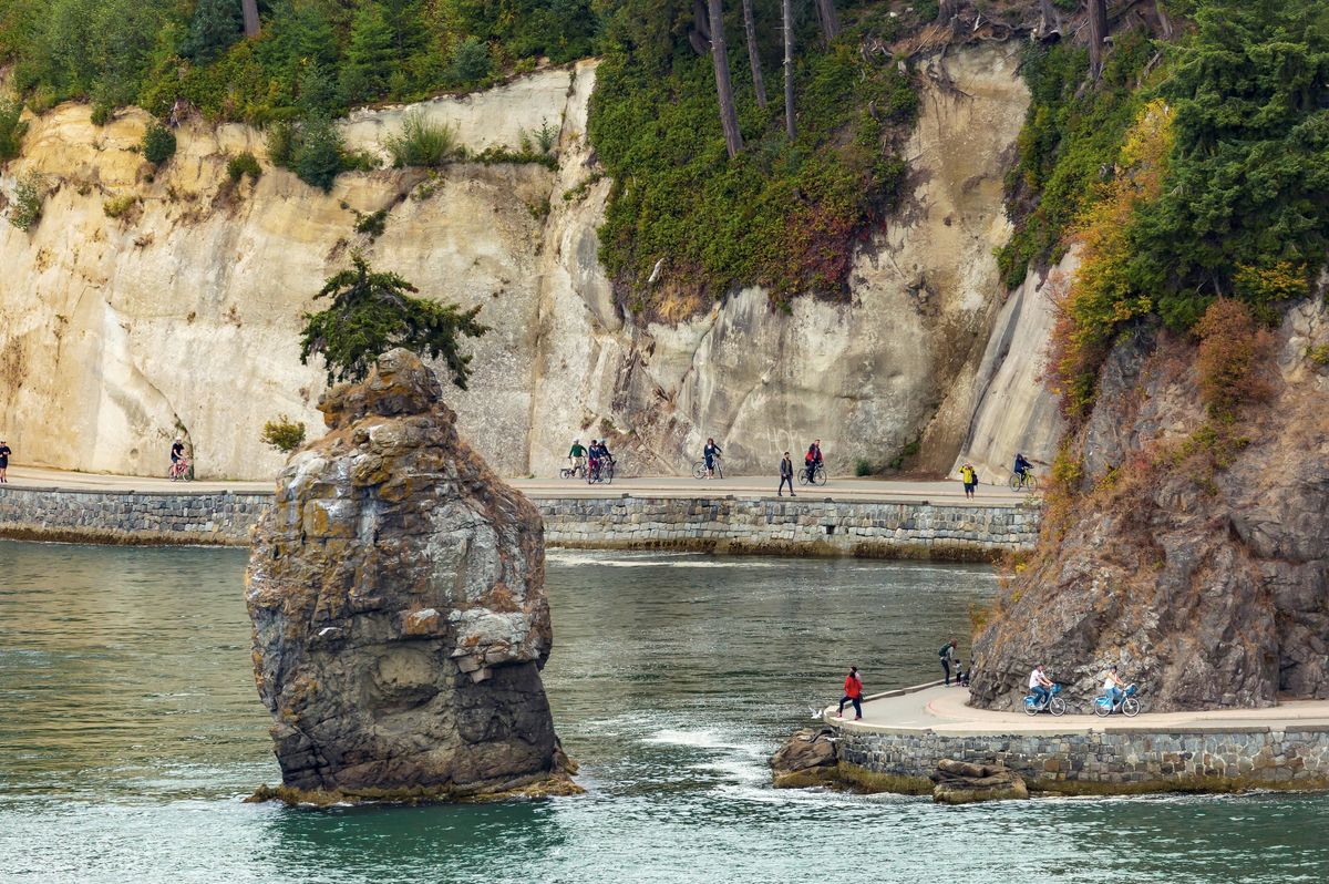 Impression des Stanley Parks in Vancouver, British Columbia