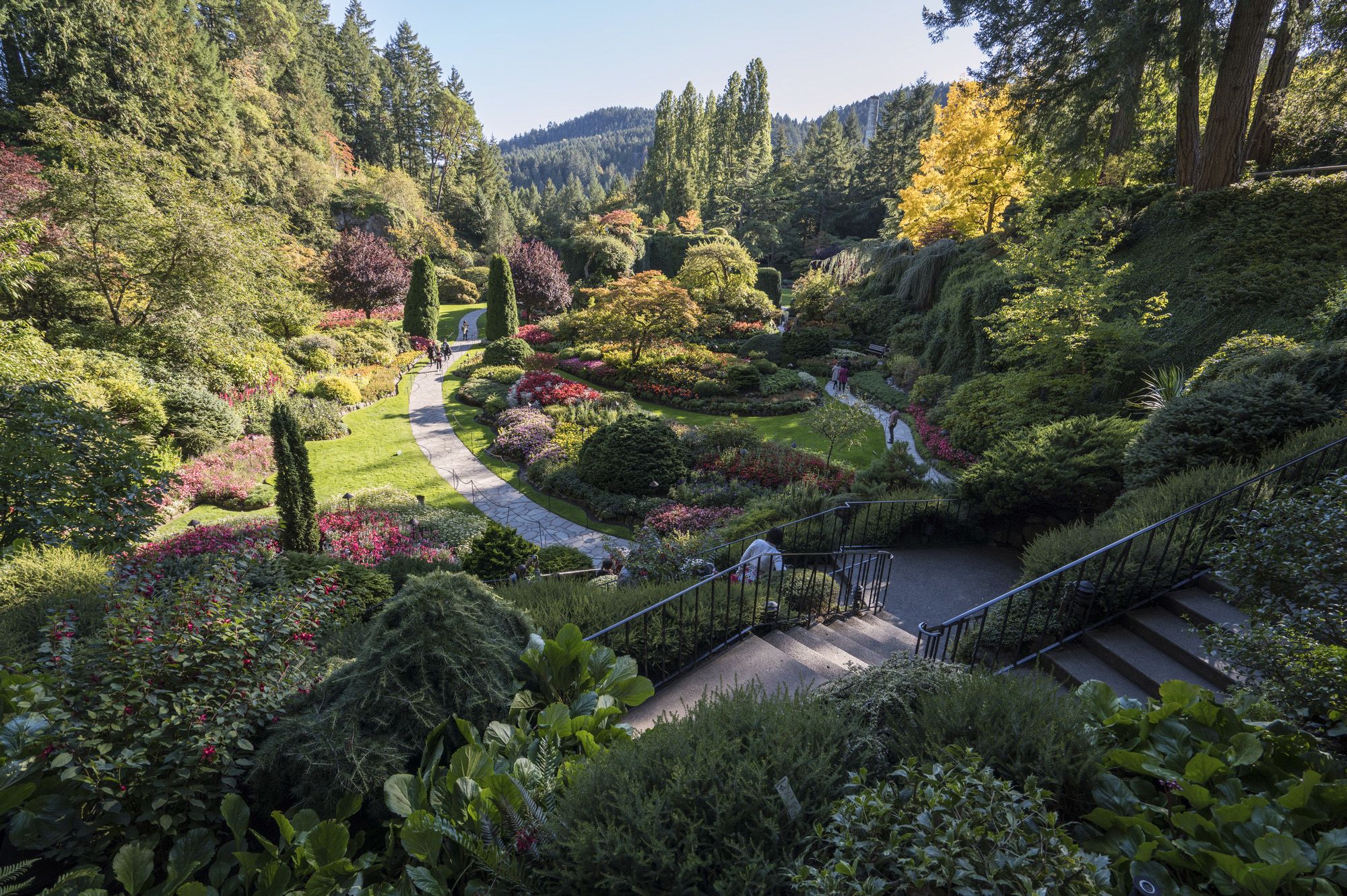 Impressionen des Butchart Gardens in Brentwood Bay