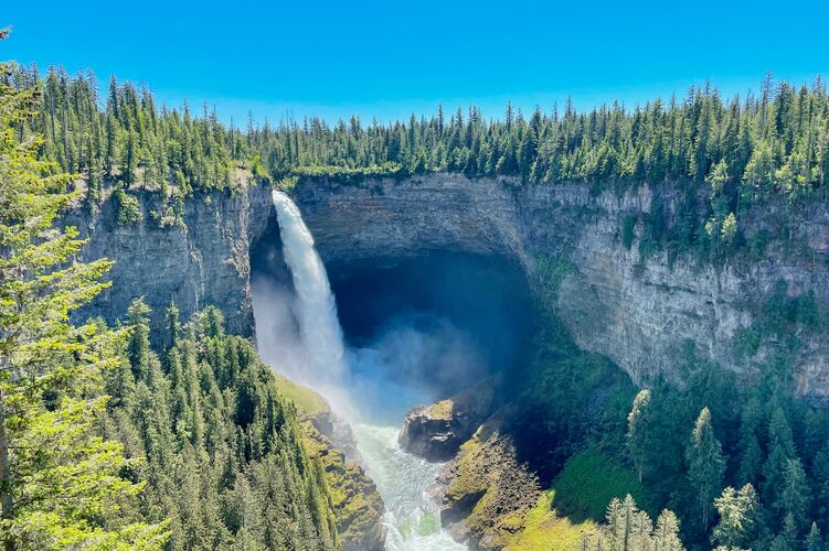 Helmcken Falls im Wells Gray Nationalpark