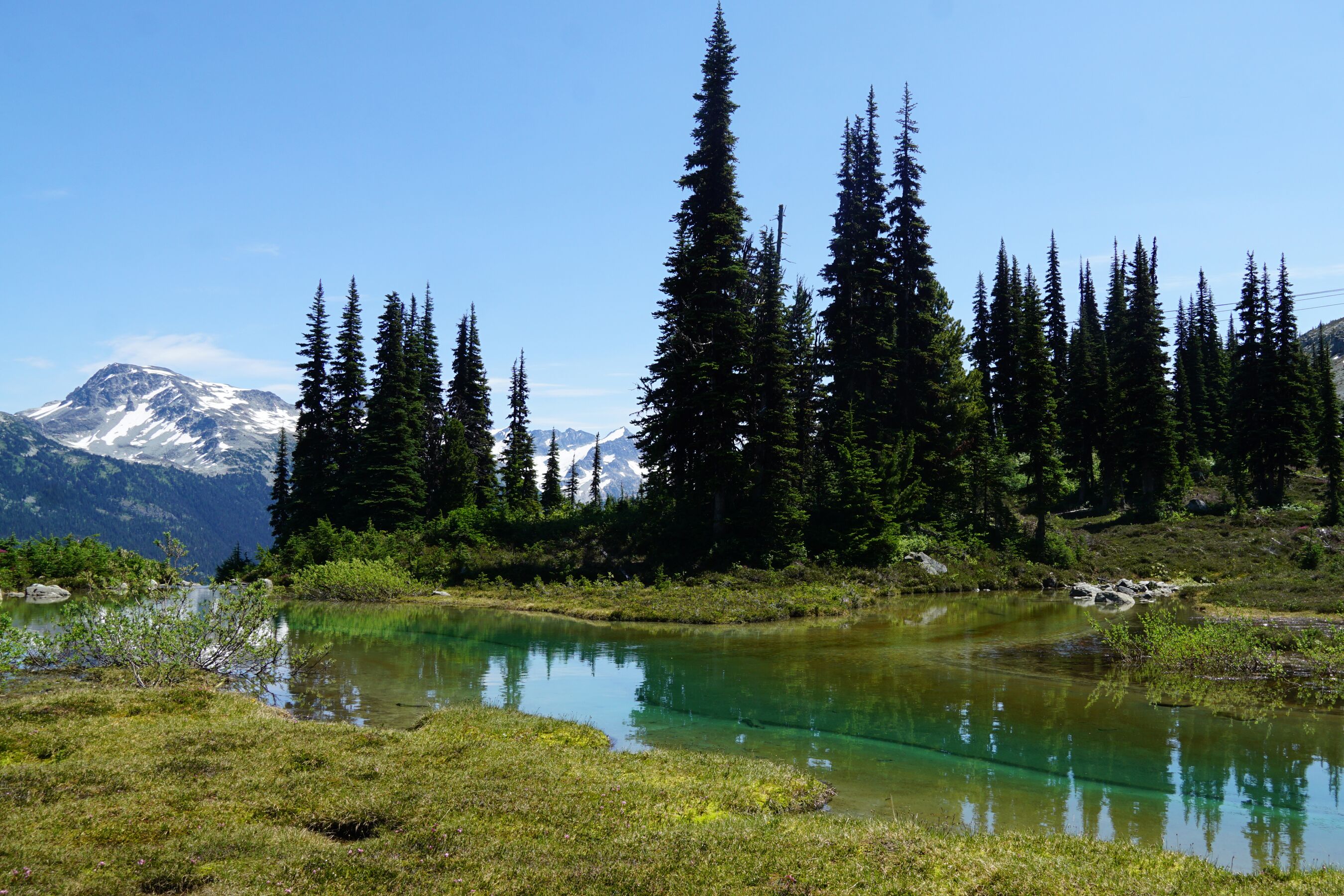 Atemberaubende Berglandschaft in Whistler, Kanada