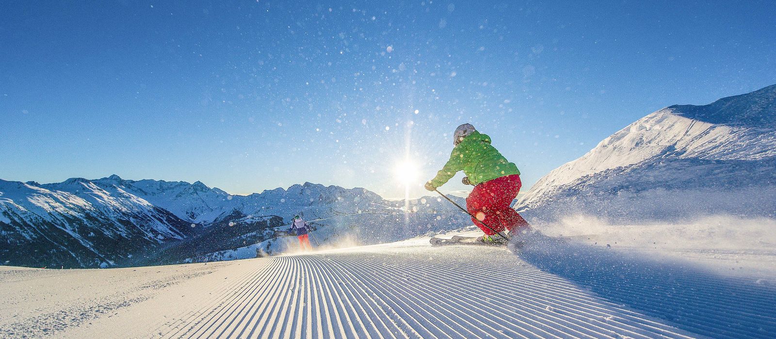 Skifahrer in Whistler