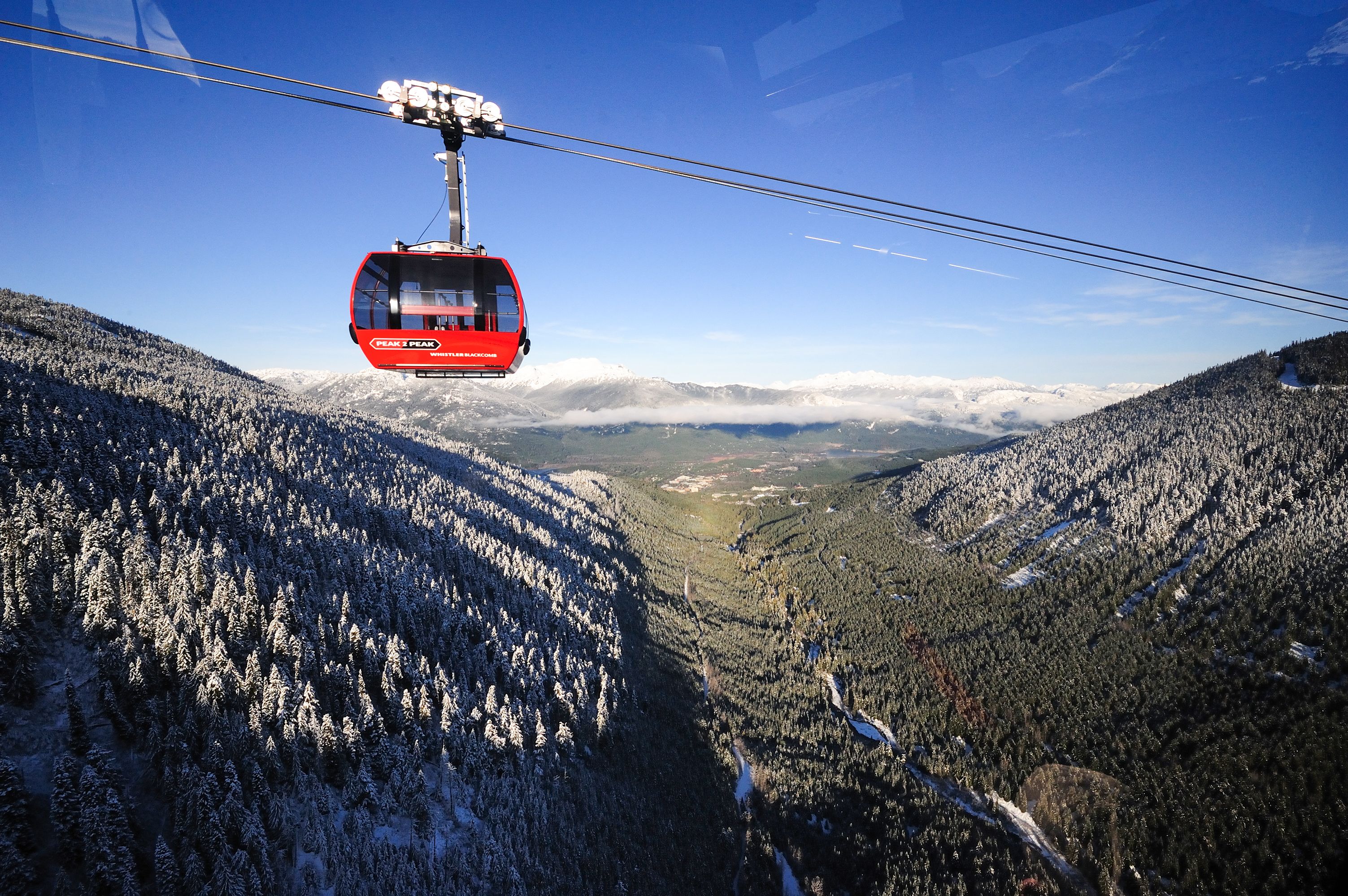 Peak to Peak Seilbahn