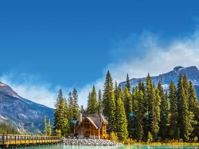 EindrÃ¼cke des Yoho-Nationalparks in der kanadischen Provinz British Columbia