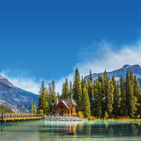 EindrÃ¼cke des Yoho-Nationalparks in der kanadischen Provinz British Columbia