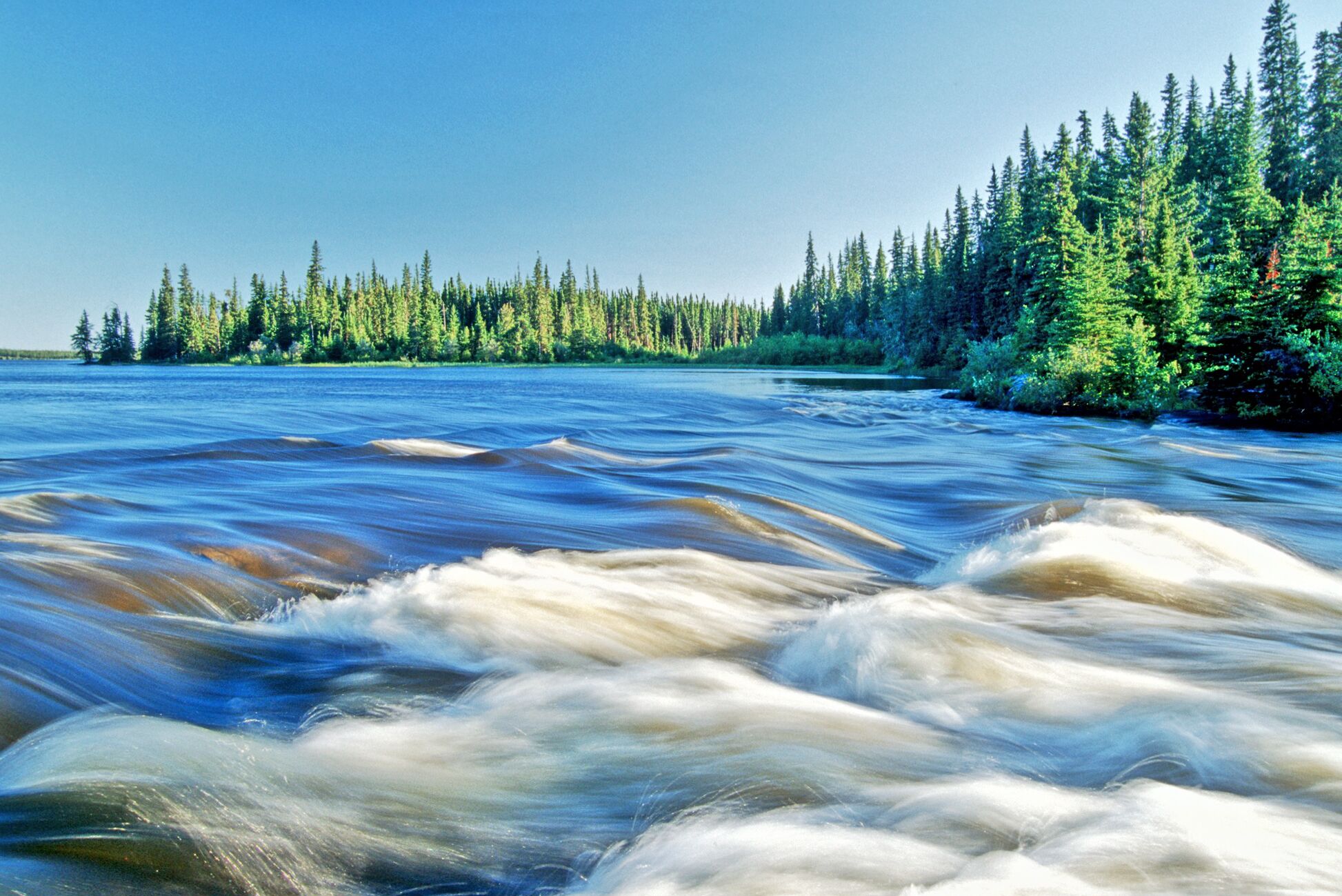 Idyllische Natur in Manitoba