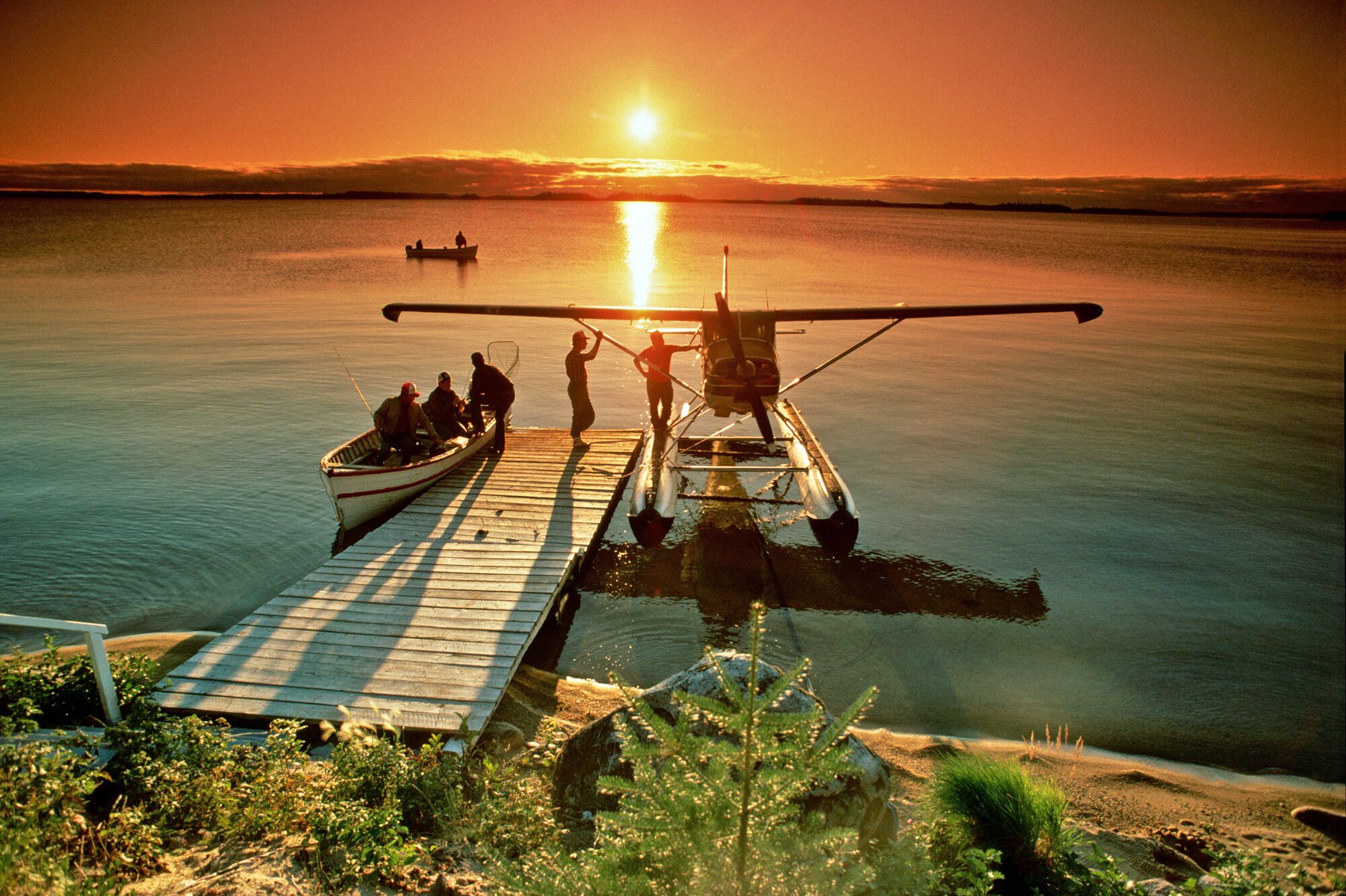 Fly-in fishing in Manitoba