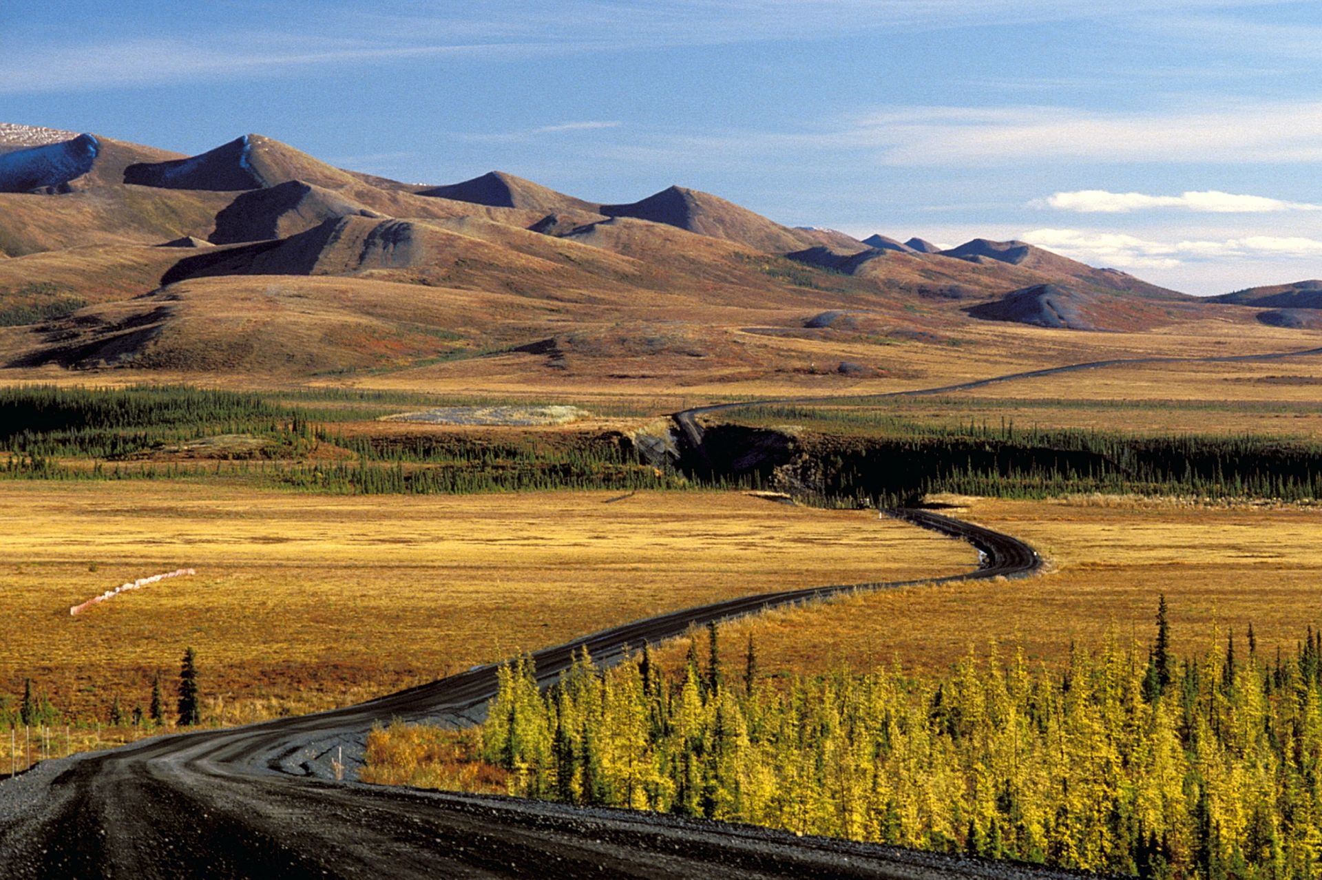 Auf dem Dempster Highway