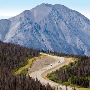 Unterwegs auf dem Alaska Highway