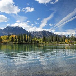 Kathleen Lake in Yukon, Kanada