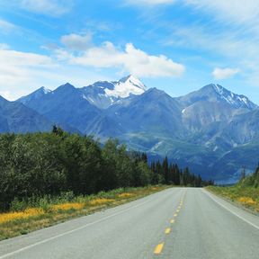 Haines Road im Yukon Territory