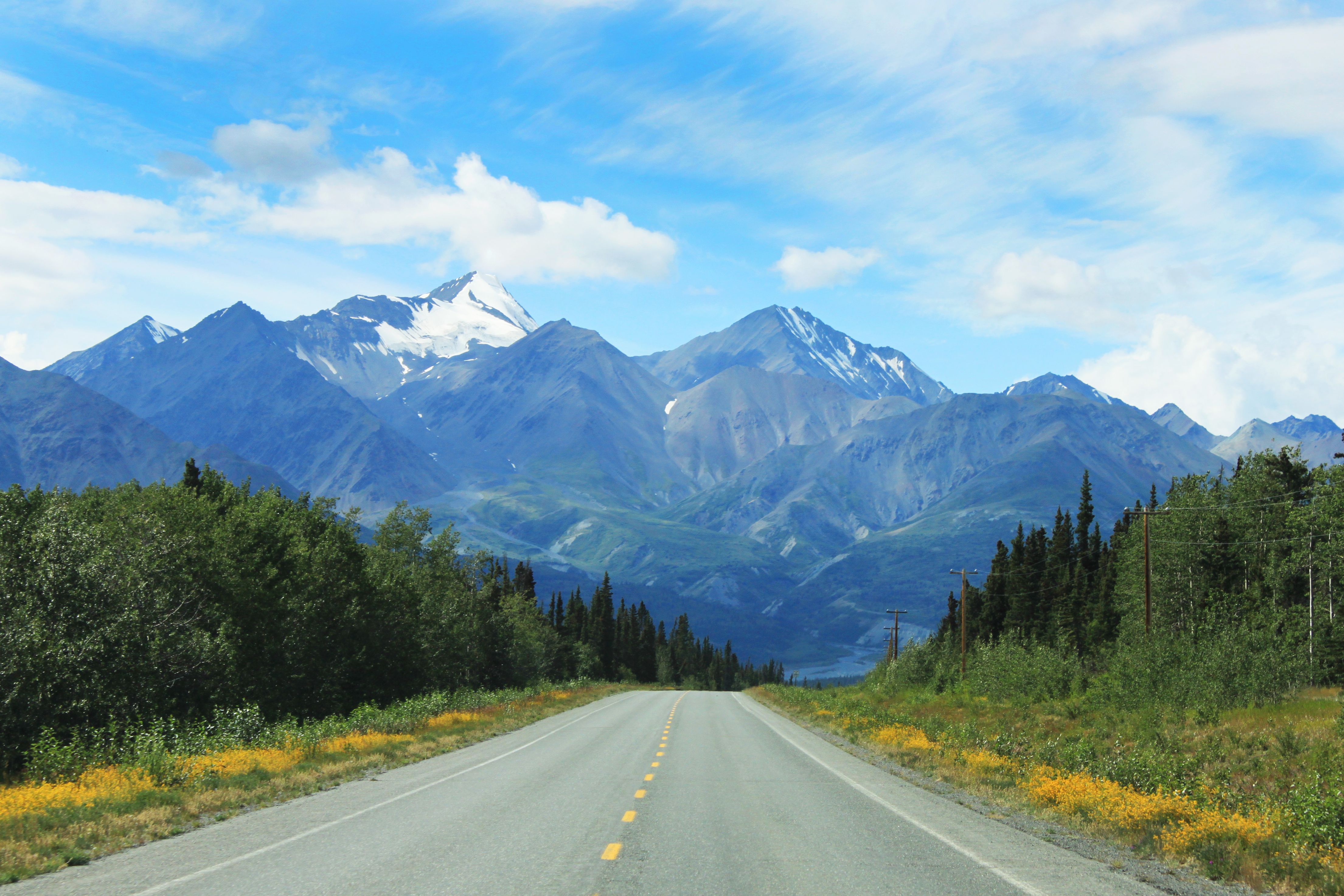 Haines Road im Yukon Territory