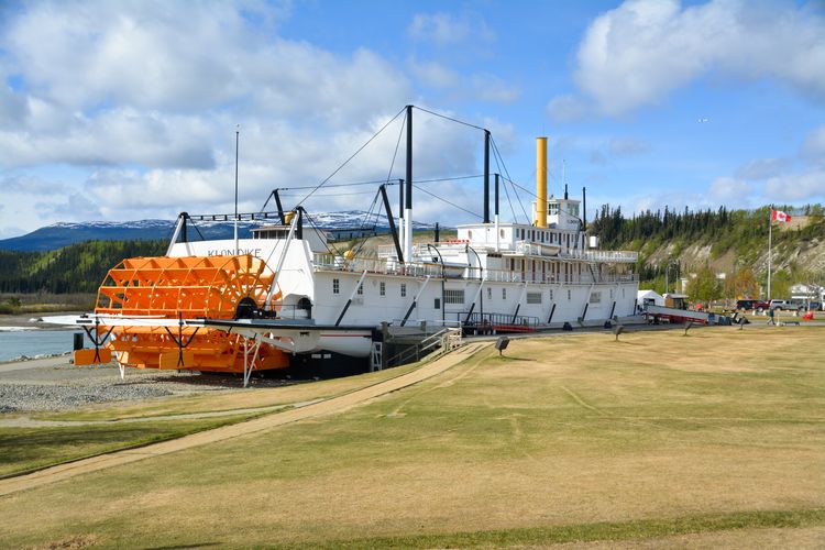 Das Museumsschiff SS-Klondike in Whitehorse