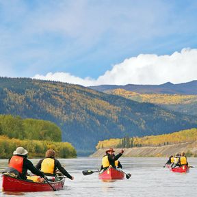 Kanu-Tour auf dem Yukon River