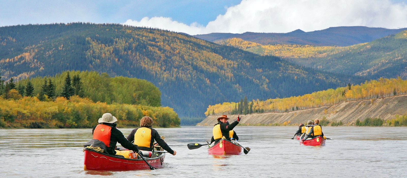 Kanu-Tour auf dem Yukon River