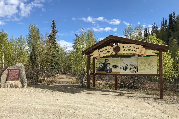 Discovery Claim in Dawson City, Yukon