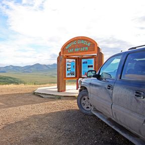 Schild Arctic Circle