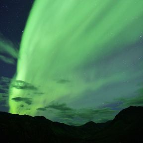 Aurora Borealis am Dempster Highway