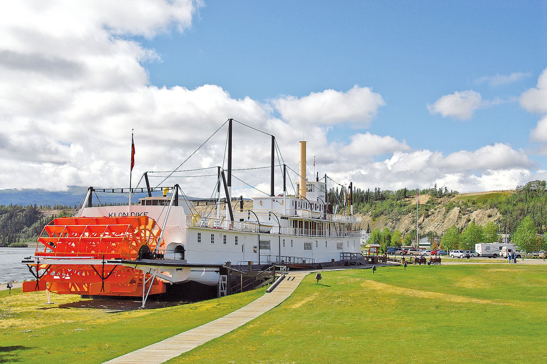 SS Klondike am Millenium Trail in Whitehorse