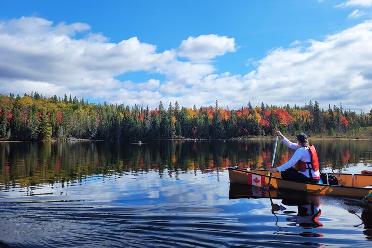 Kanu-Abenteuer im schönen Algonquin Provincial Park